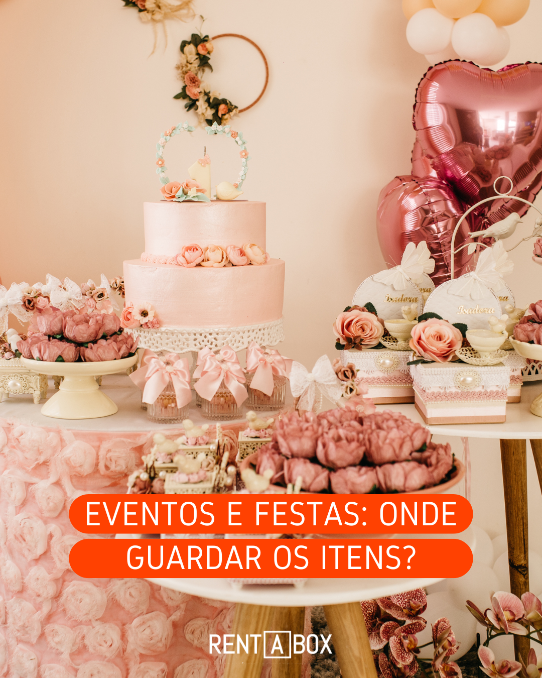 guarda móveis eventos